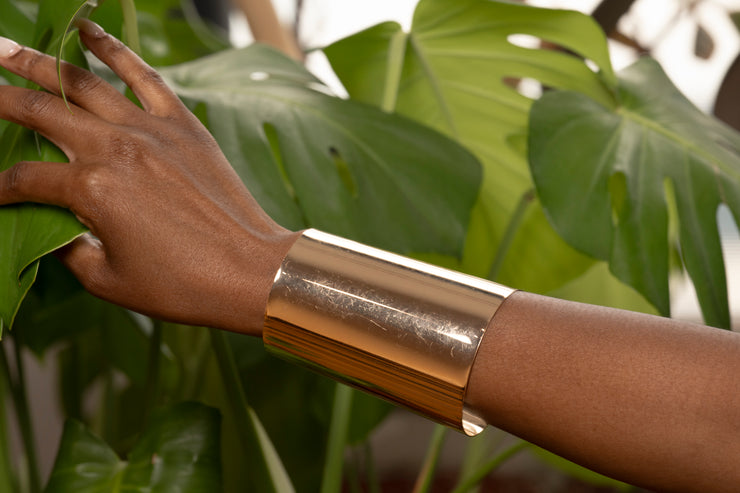 Gold cuff