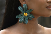 Large flower studs
